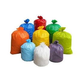 Nieszczelne niestandardowe, biodegradowalne worki na śmieci Kolorowe plastikowe torby na śmieci PLA