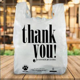 100% Biodegradowalne torby na zakupy, T Shirt Kompostowalne torby spożywcze