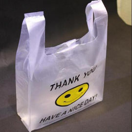 Niestandardowe drukowane, biodegradowalne torby na zakupy, plastikowe torby do rozdrabniania PLA