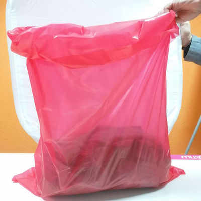 Torba rozpuszczalna w wodzie 65C PVA do użytku medycznego w szpitalu rozpuszczalna torba do prania i zagrożenia biologicznego do kontroli infekcji