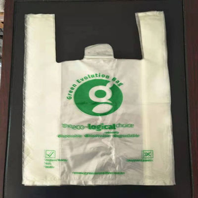 Biodegradowalna koszulka z tworzywa sztucznego PVA Rozpuszczalna w wodzie z certyfikatem MSDS